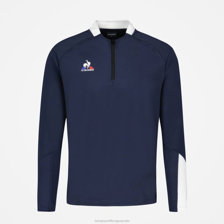 ropa XFVP75 hombres Le Coq Sportif sudadera azul