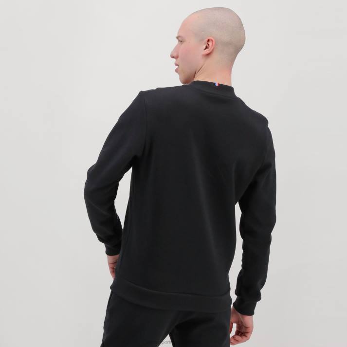 ropa XFVP79 hombres Le Coq Sportif sudadera negra