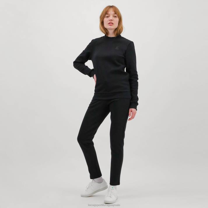 ropa XFVP79 hombres Le Coq Sportif sudadera negra