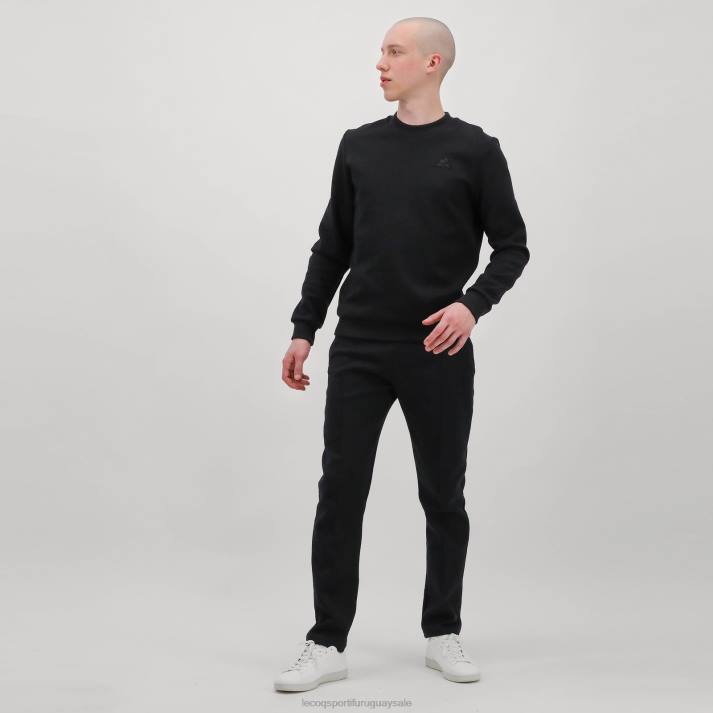 ropa XFVP79 hombres Le Coq Sportif sudadera negra