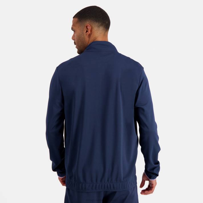 ropa XFVP81 hombres Le Coq Sportif sudadera azul