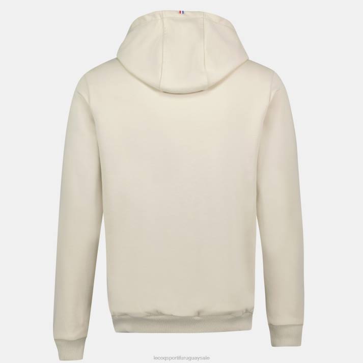 ropa XFVP9 hombres Le Coq Sportif sudadera con capucha marrón