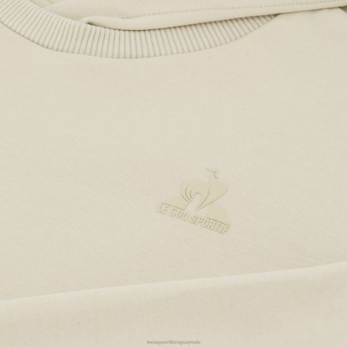 ropa XFVP9 hombres Le Coq Sportif sudadera con capucha marrón