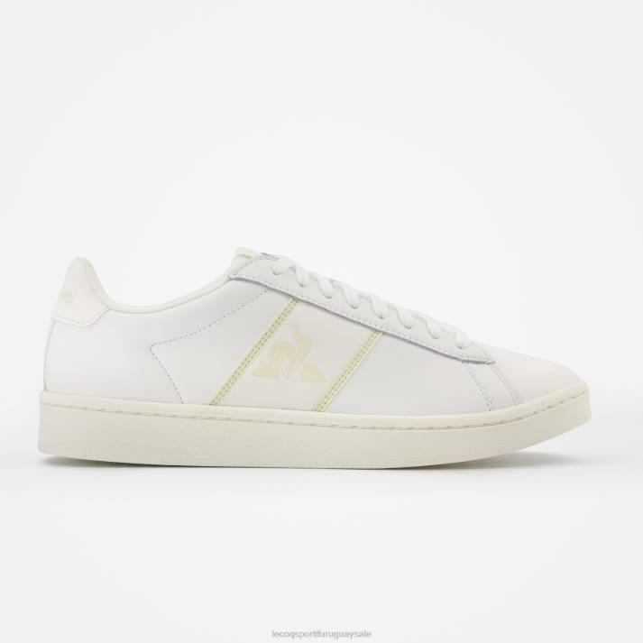 zapatos XFVP273 hombres Le Coq Sportif zapato clasico suave blanco