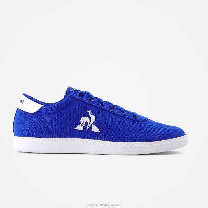 zapatos XFVP276 hombres Le Coq Sportif zapato cancha uno azul
