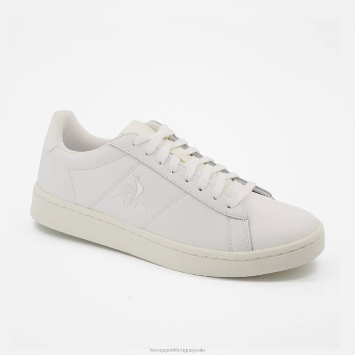 zapatos XFVP278 hombres Le Coq Sportif zapato clasico suave blanco