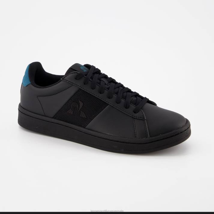 zapatos XFVP280 hombres Le Coq Sportif zapato clásico suave tricolore negro oscuro