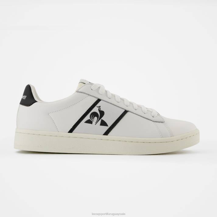 zapatos XFVP281 hombres Le Coq Sportif zapato clasico suave blanco