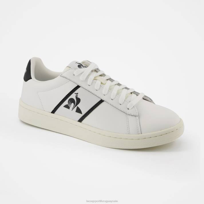 zapatos XFVP281 hombres Le Coq Sportif zapato clasico suave blanco