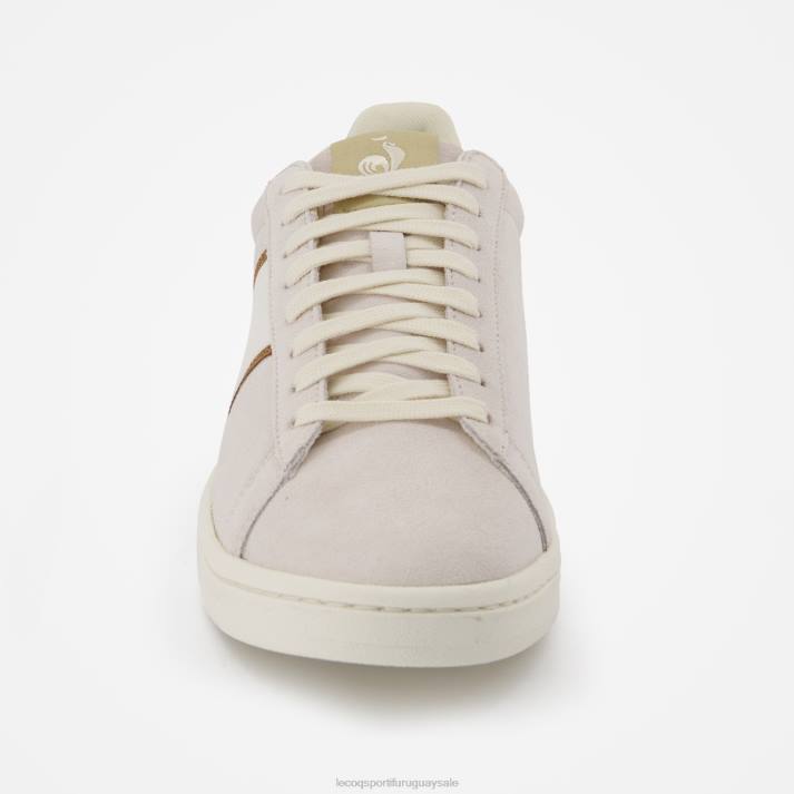 zapatos XFVP551 hombres Le Coq Sportif zapato clasico suave ripstop blanco