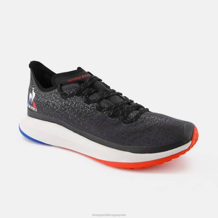 zapatos XFVP247 hombres Le Coq Sportif zapato lcs r2024 negro