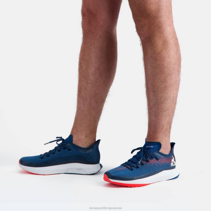 zapatos XFVP249 hombres Le Coq Sportif zapato lcs r2024 azul