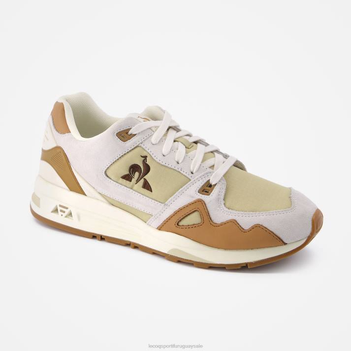 zapatos XFVP529 hombres Le Coq Sportif zapato lcs r1000 ripstop blanco