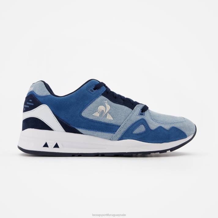 zapatos XFVP532 hombres Le Coq Sportif zapato lcs r1000 azul denim