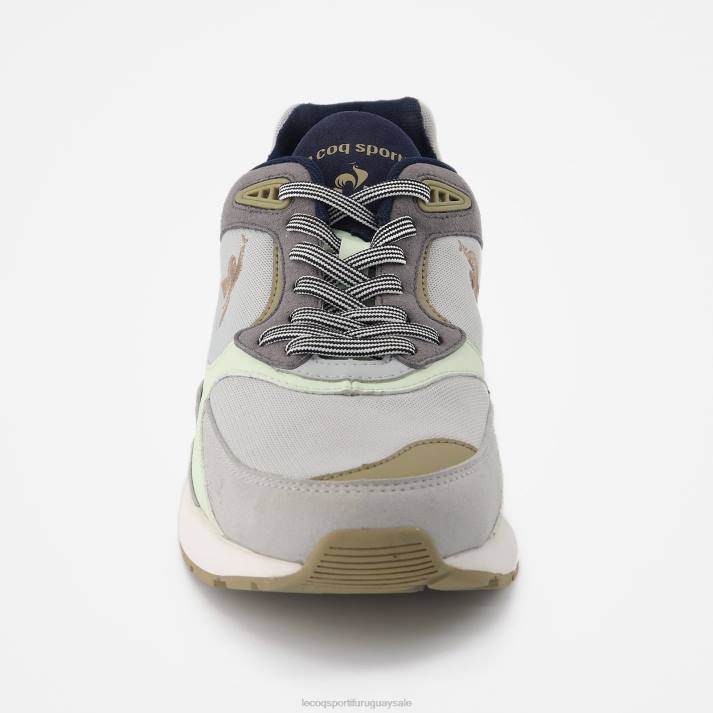 zapatos XFVP536 hombres Le Coq Sportif zapato lcs r1100 calle gris