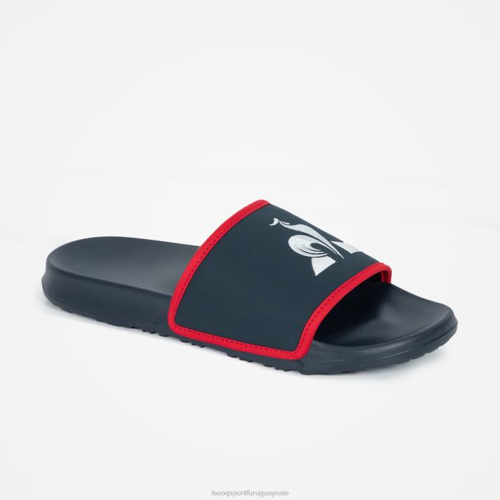 zapatos XFVP585 hombres Le Coq Sportif fijación de diapositivas del zapato azul