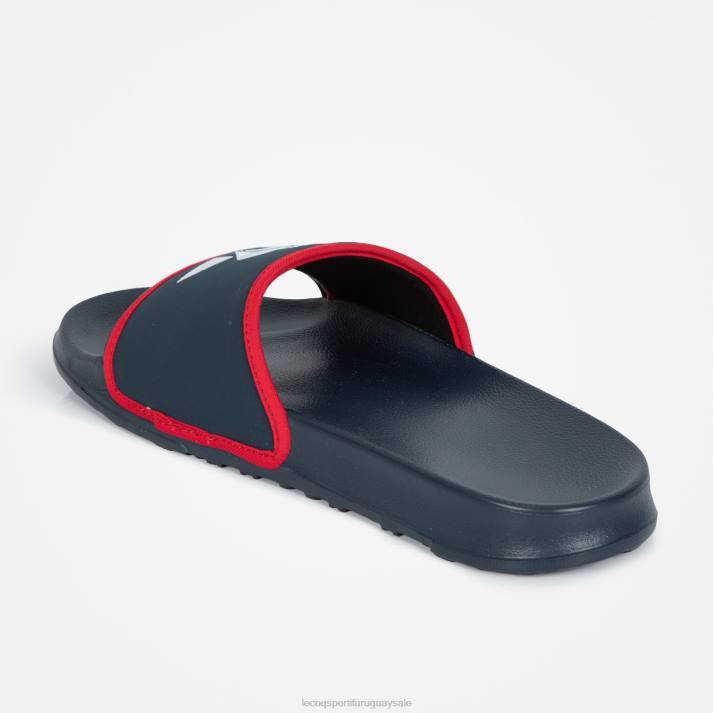 zapatos XFVP585 hombres Le Coq Sportif fijación de diapositivas del zapato azul