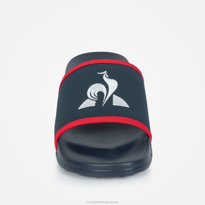 zapatos XFVP585 hombres Le Coq Sportif fijación de diapositivas del zapato azul