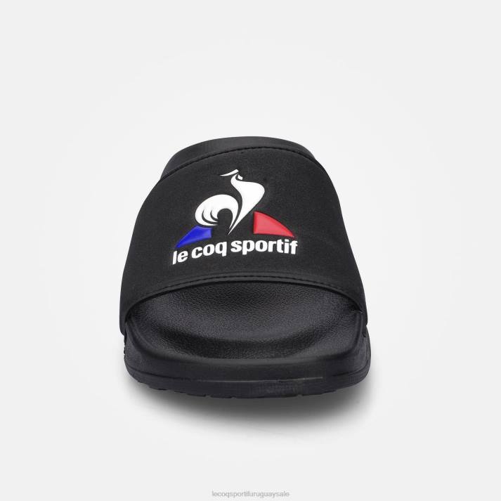 zapatos XFVP590 hombres Le Coq Sportif diapositivas negro