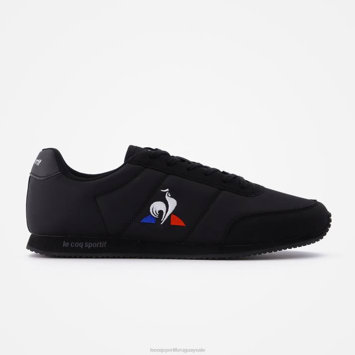 zapatos XFVP523 hombres Le Coq Sportif zapato racerone tricolore negro