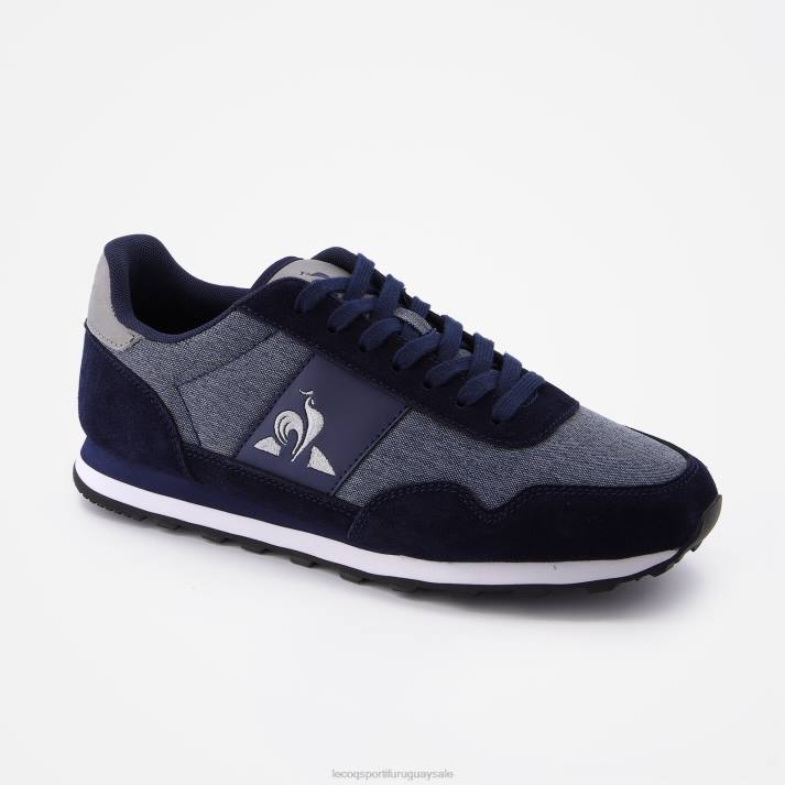 zapatos XFVP554 hombres Le Coq Sportif zapato astra clasico azul