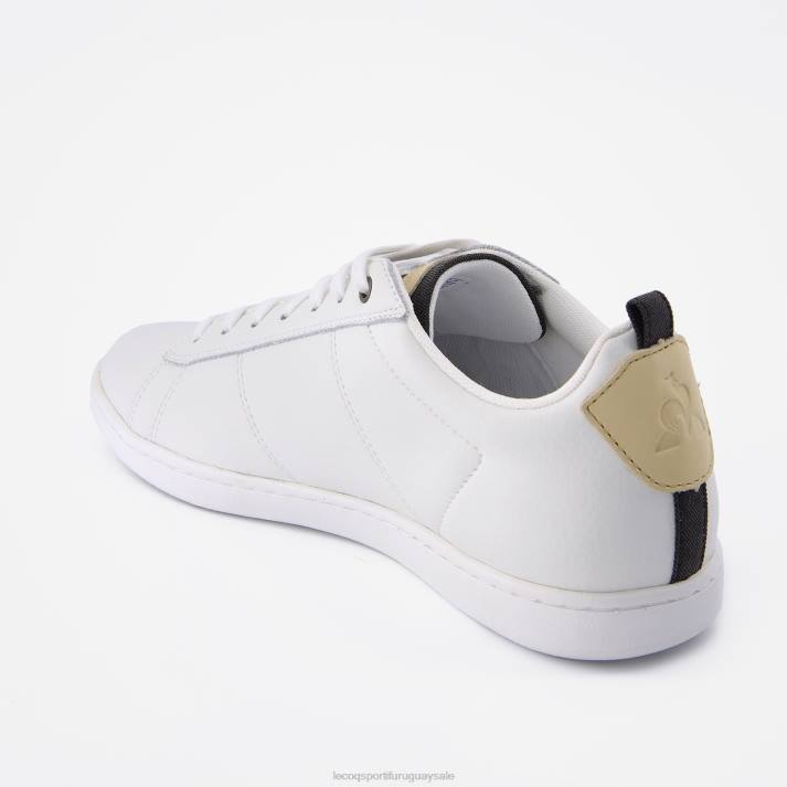 zapatos XFVP564 hombres Le Coq Sportif zapato de corteclásico blanco