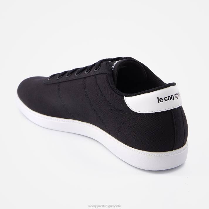 zapatos XFVP568 hombres Le Coq Sportif zapato corte uno negro
