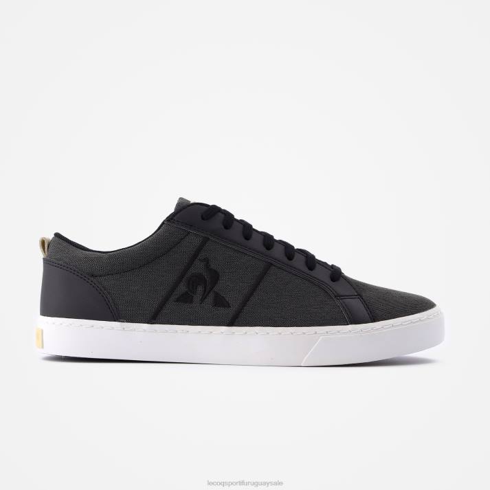 zapatos XFVP570 hombres Le Coq Sportif zapato verdon clasico negro