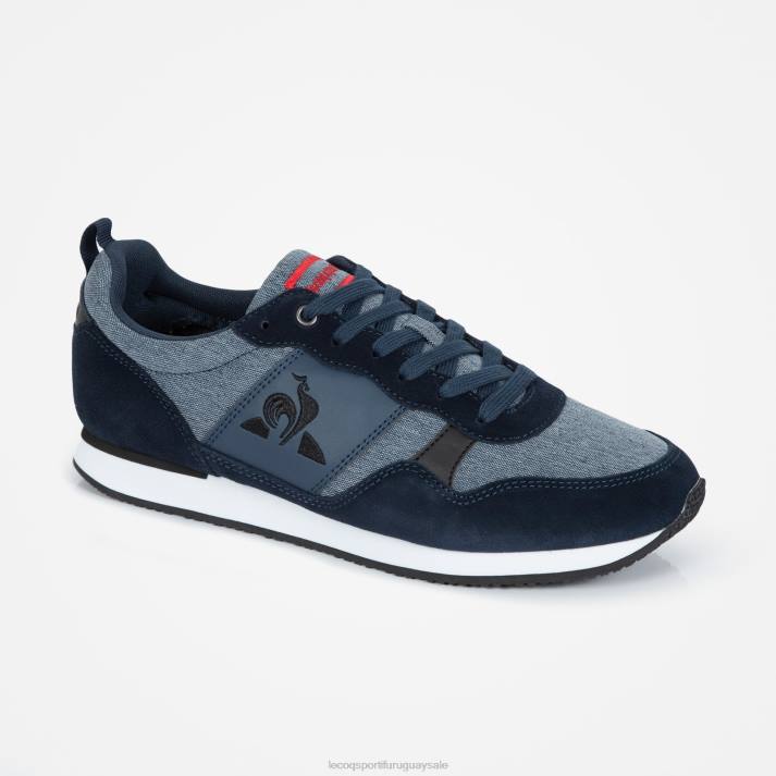 zapatos XFVP582 hombres Le Coq Sportif zapato alpha classic ropa de trabajo azul