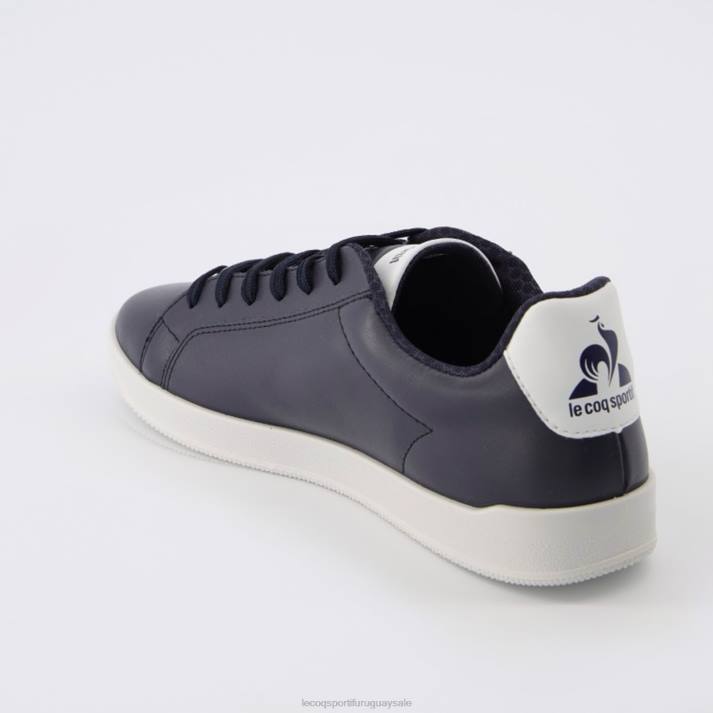 zapatos XFVP583 hombres Le Coq Sportif zapato courtgalo azul