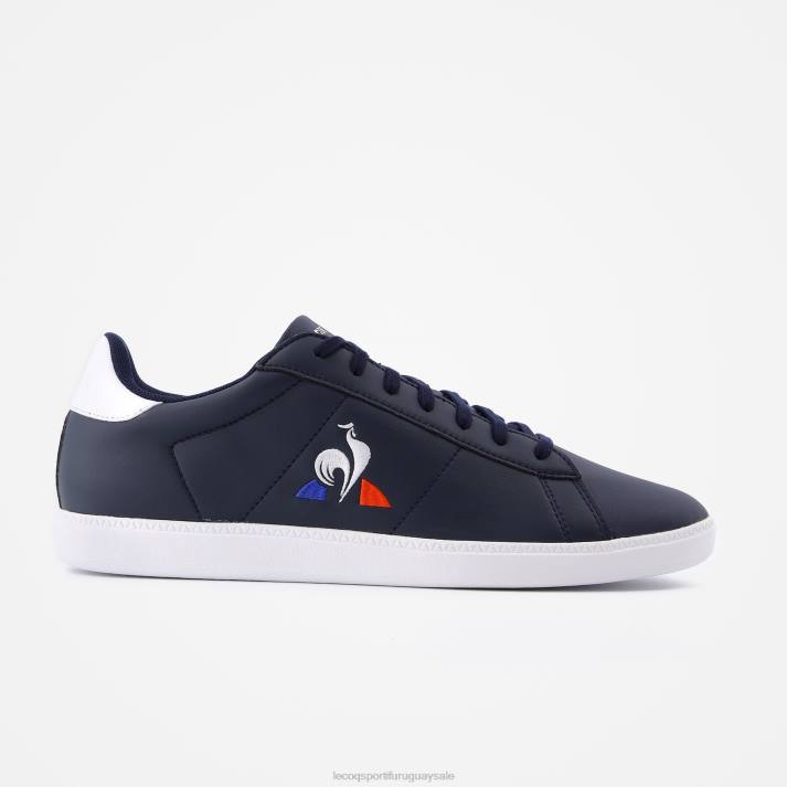 zapatos XFVP587 hombres Le Coq Sportif zapato de corte azul