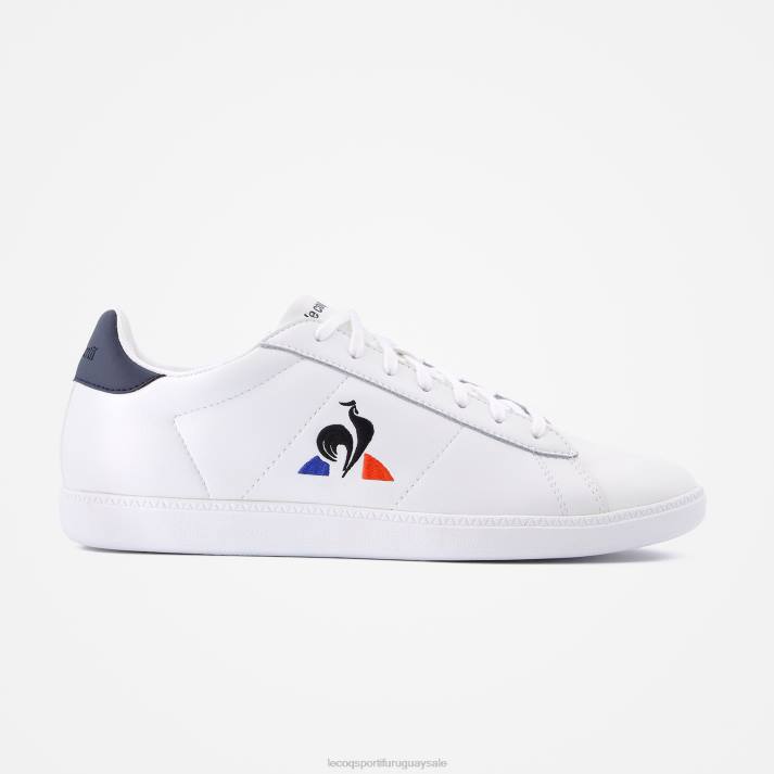 zapatos XFVP588 hombres Le Coq Sportif zapato de corte blanco