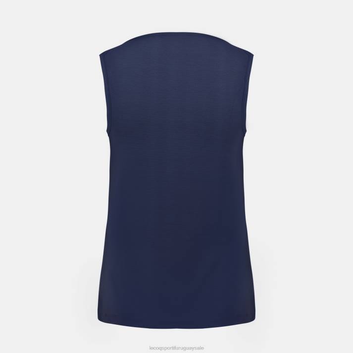 ropa XFVP350 mujer Le Coq Sportif chaleco azul