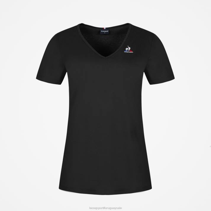 ropa XFVP360 mujer Le Coq Sportif camiseta negra