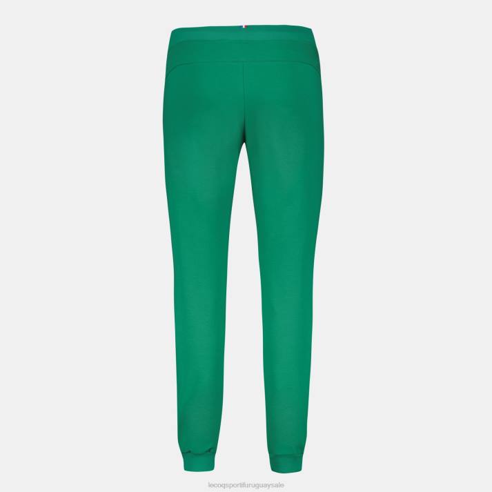 ropa XFVP324 mujer Le Coq Sportif pantalones verdes