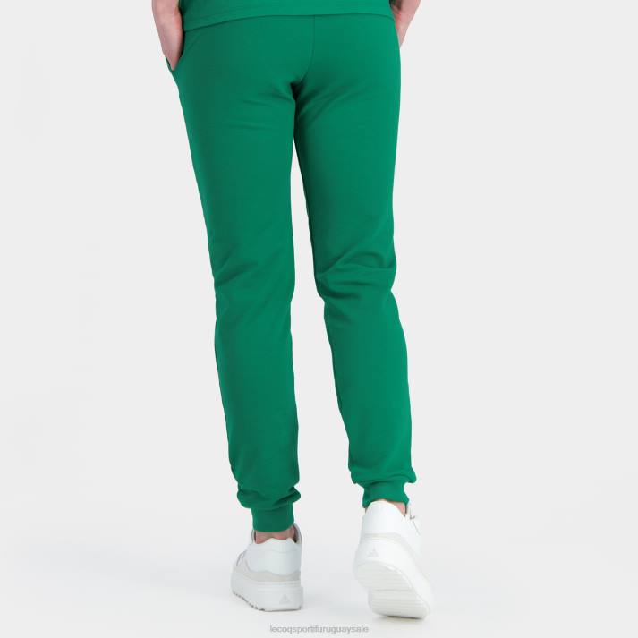 ropa XFVP324 mujer Le Coq Sportif pantalones verdes