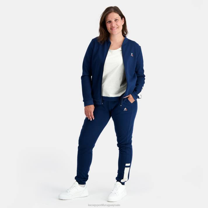 ropa XFVP312 mujer Le Coq Sportif sudadera azul