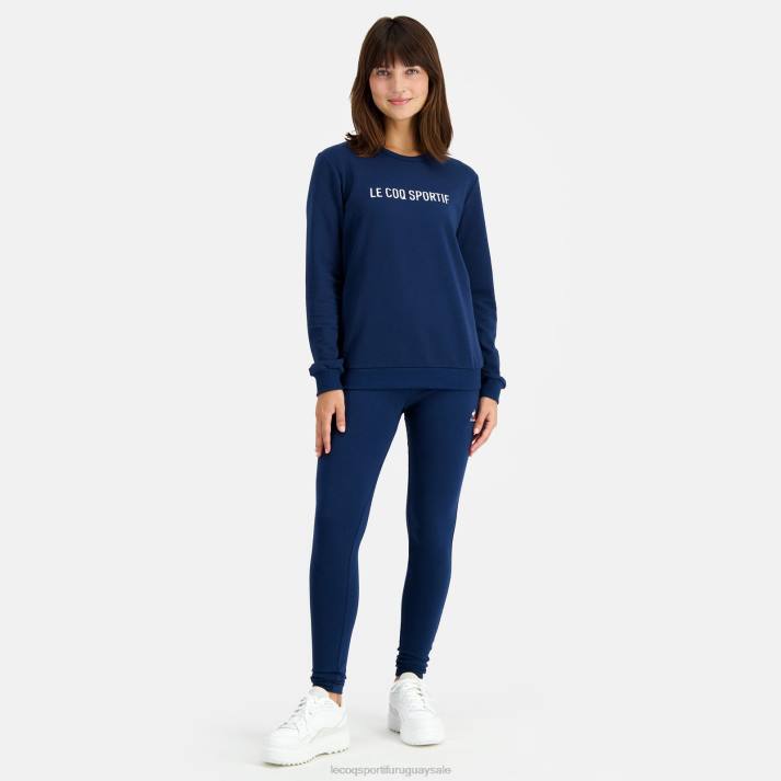 ropa XFVP597 mujer Le Coq Sportif sudadera azul