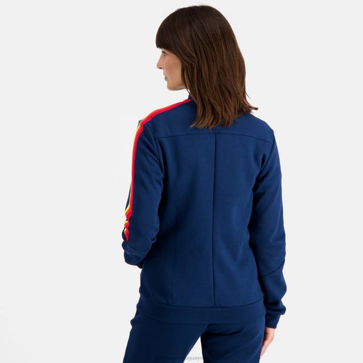 ropa XFVP599 mujer Le Coq Sportif sudadera azul
