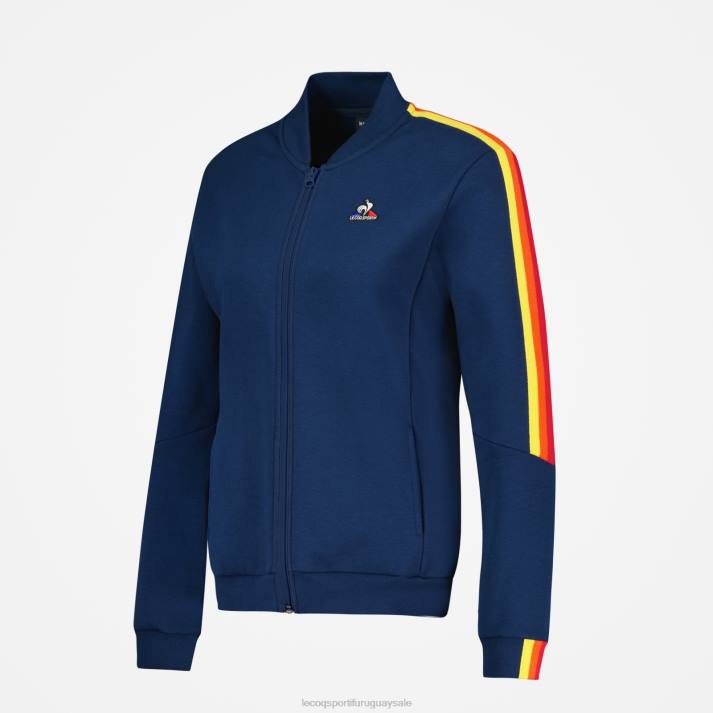 ropa XFVP599 mujer Le Coq Sportif sudadera azul