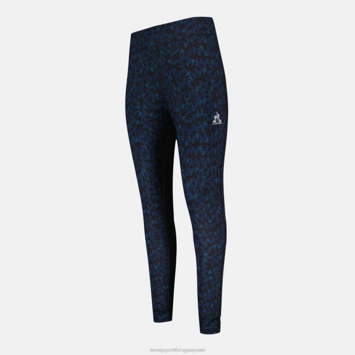 ropa XFVP362 mujer Le Coq Sportif leggins azules