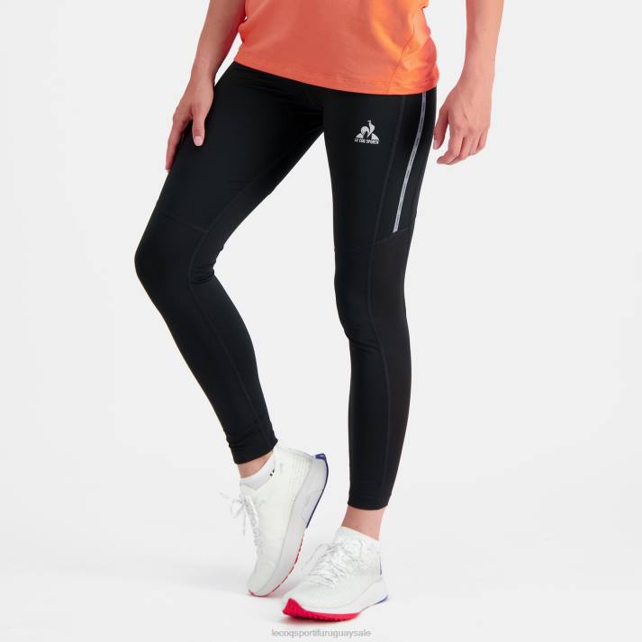 ropa XFVP363 mujer Le Coq Sportif leggings negros