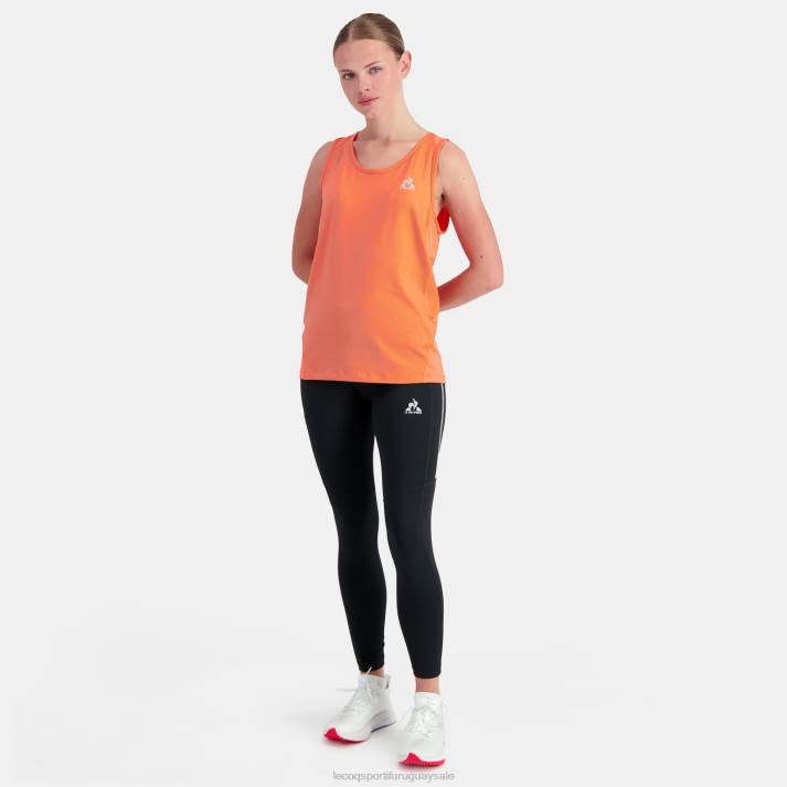 ropa XFVP363 mujer Le Coq Sportif leggings negros