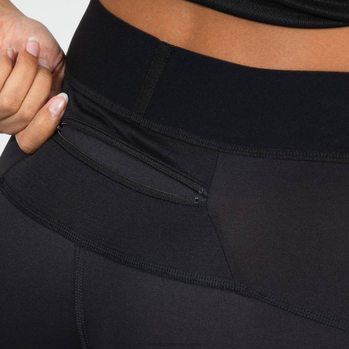 ropa XFVP610 mujer Le Coq Sportif leggings negros