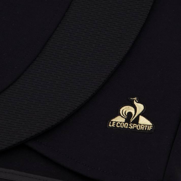 ropa XFVP368 mujer Le Coq Sportif falda negra