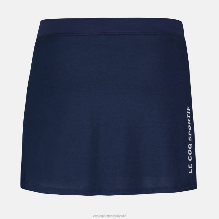 ropa XFVP619 mujer Le Coq Sportif falda azul