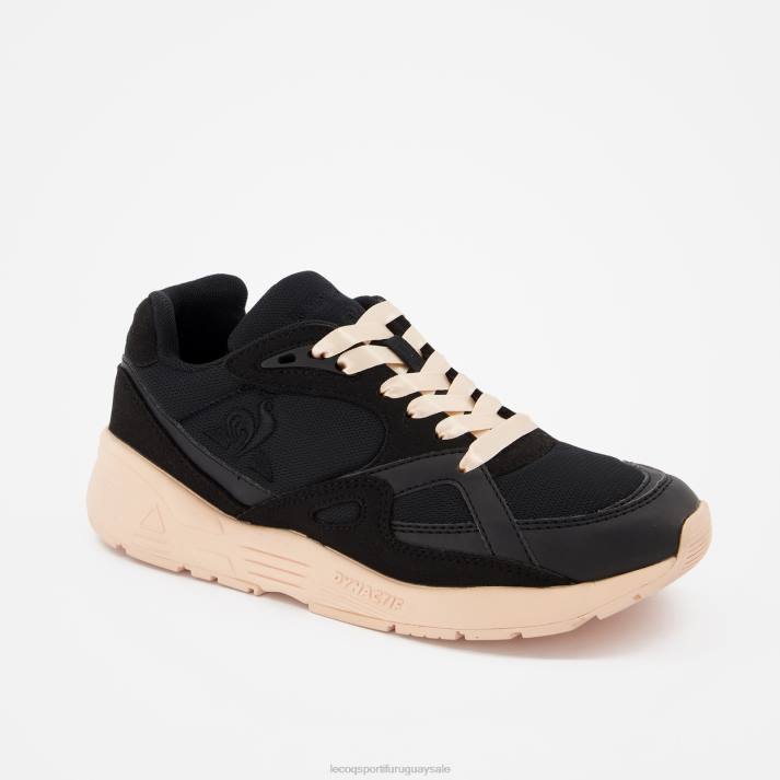 zapatos XFVP622 mujer Le Coq Sportif Zapato lcs r850 w street satin negro