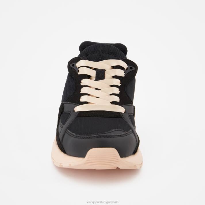 zapatos XFVP622 mujer Le Coq Sportif Zapato lcs r850 w street satin negro