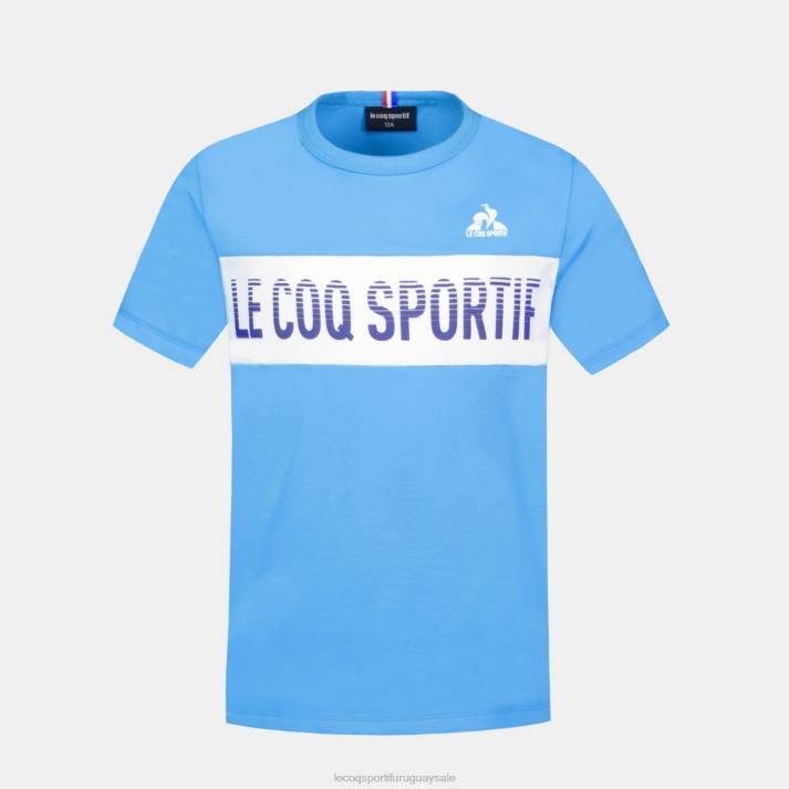 ropa XFVP379 niños Le Coq Sportif camiseta azul
