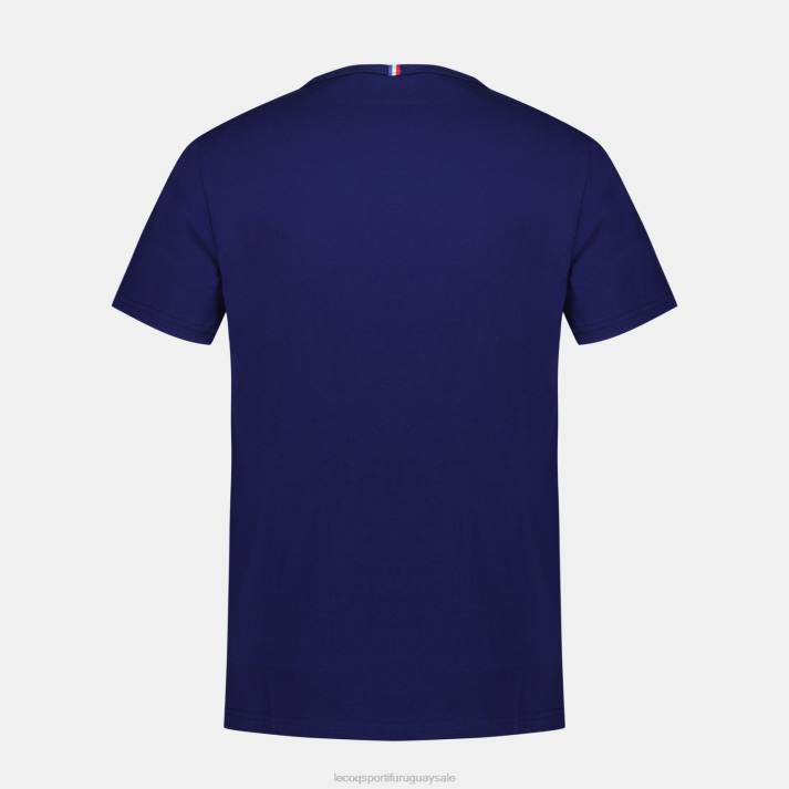 ropa XFVP389 niños Le Coq Sportif camiseta - xv de france azul